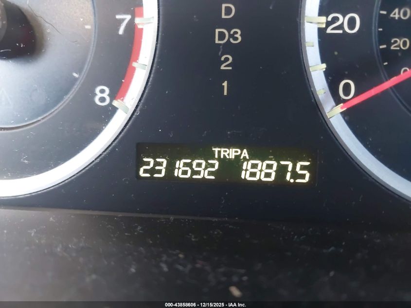 2009 Honda Accord 2.4 Lx VIN: JHMCP26389C008475 Lot: 43858606