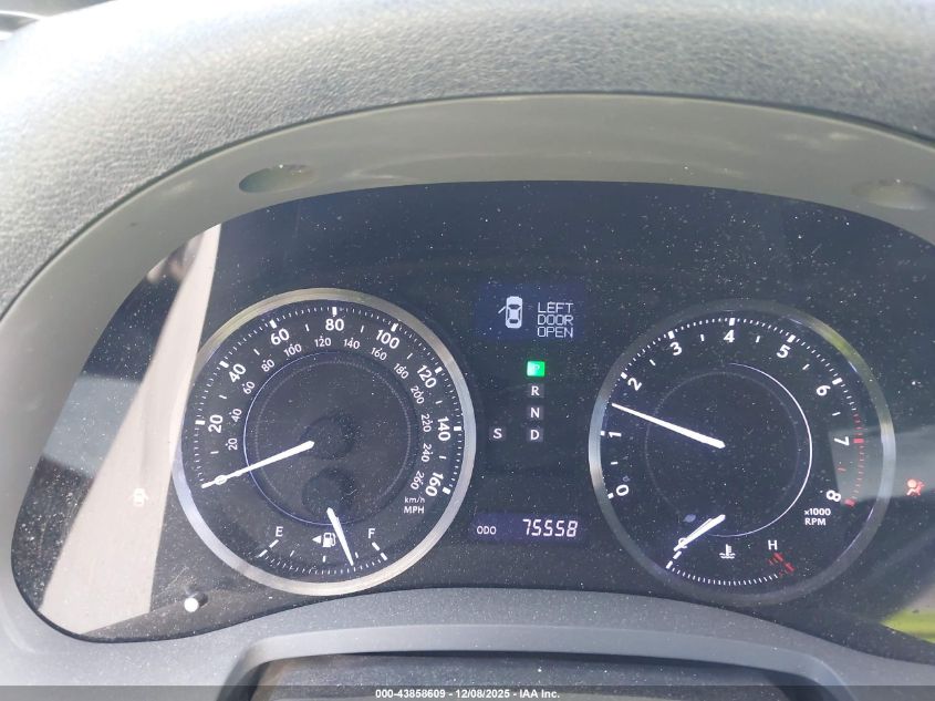 2012 Lexus Is 250C VIN: JTHFF2C20C2522541 Lot: 43858609