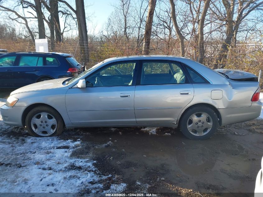 2003 Toyota Avalon Xls VIN: 4T1BF28B43U283522 Lot: 43858620