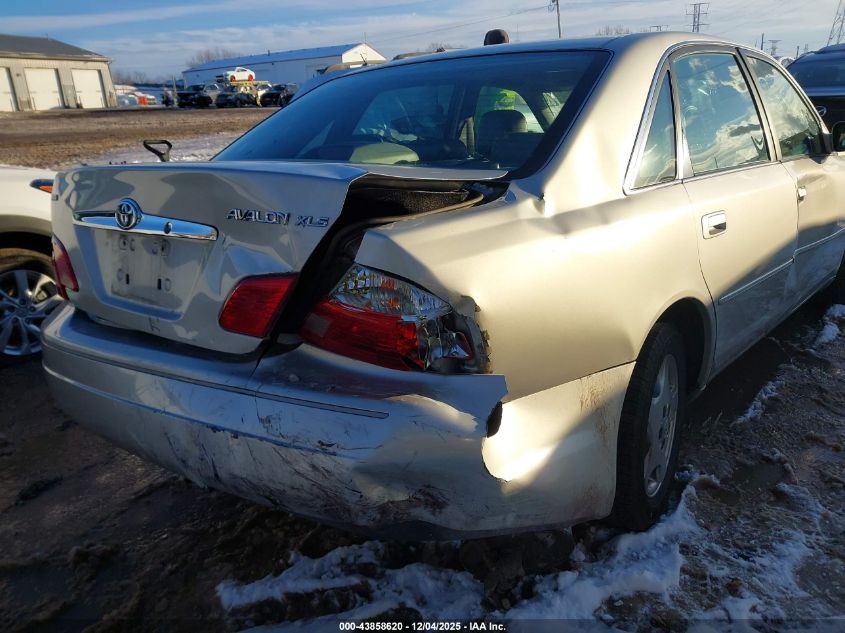 2003 Toyota Avalon Xls VIN: 4T1BF28B43U283522 Lot: 43858620