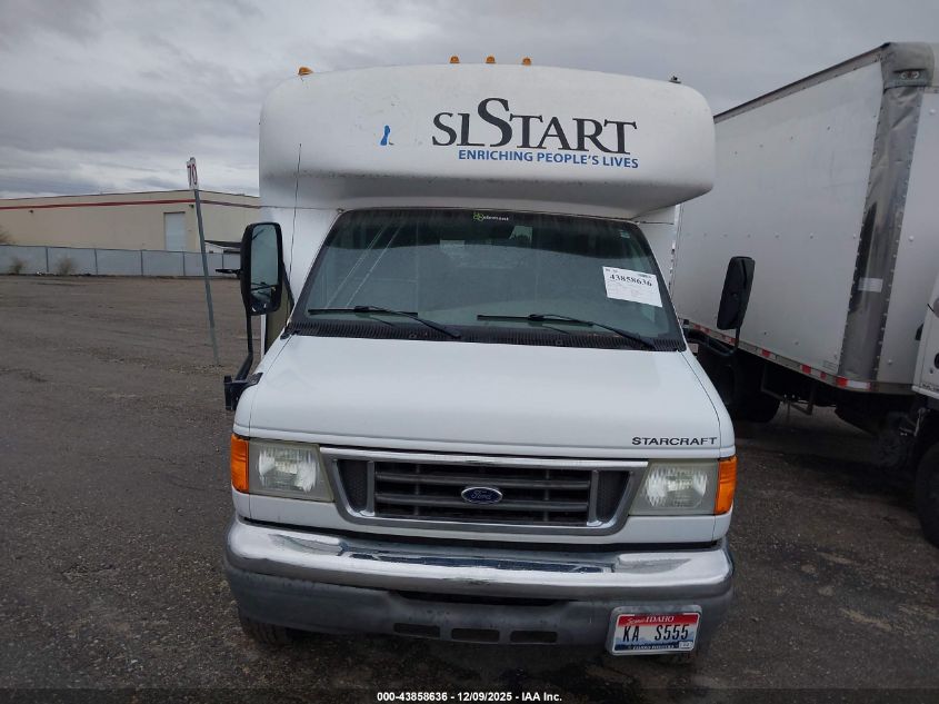 2007 Ford E-350 Cutaway VIN: 1FDWE35SX7DB08308 Lot: 43858636