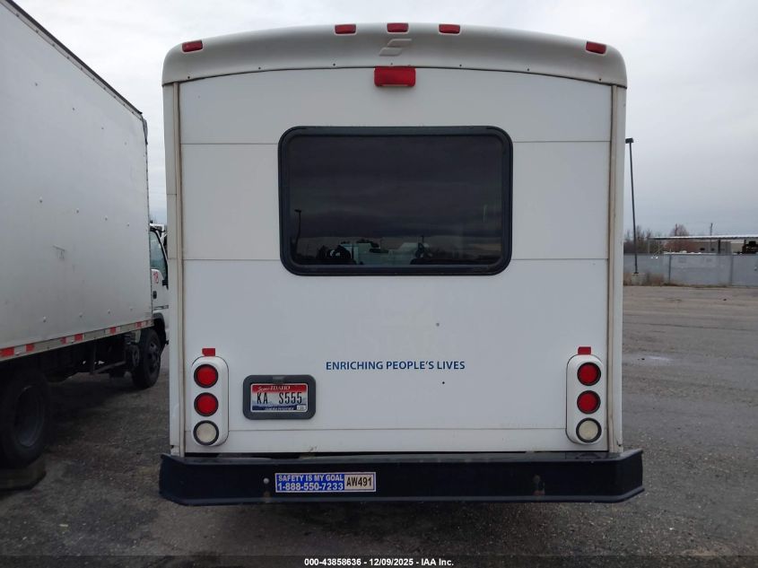 2007 Ford E-350 Cutaway VIN: 1FDWE35SX7DB08308 Lot: 43858636