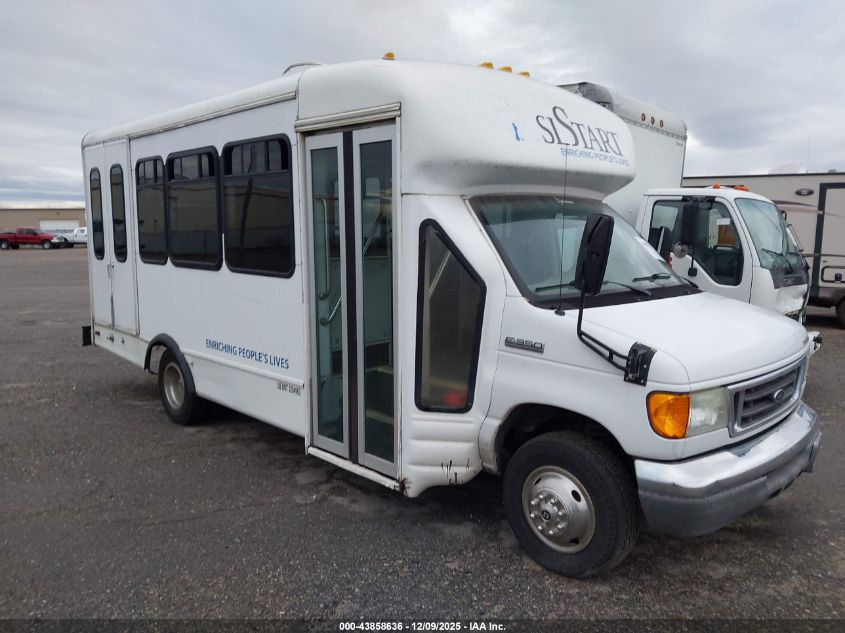 2007 Ford E-350 Cutaway VIN: 1FDWE35SX7DB08308 Lot: 43858636