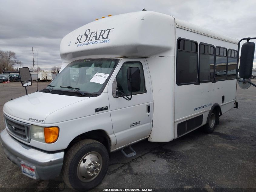 2007 Ford E-350 Cutaway VIN: 1FDWE35SX7DB08308 Lot: 43858636
