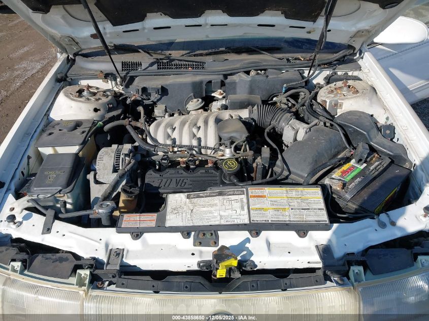 1994 Mercury Sable Gs VIN: 1MELM50U7RA645123 Lot: 43858650