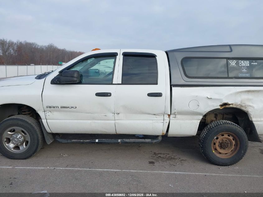 2004 Dodge Ram 2500 Slt/Laramie VIN: 3D7KU28C54G100982 Lot: 43858652