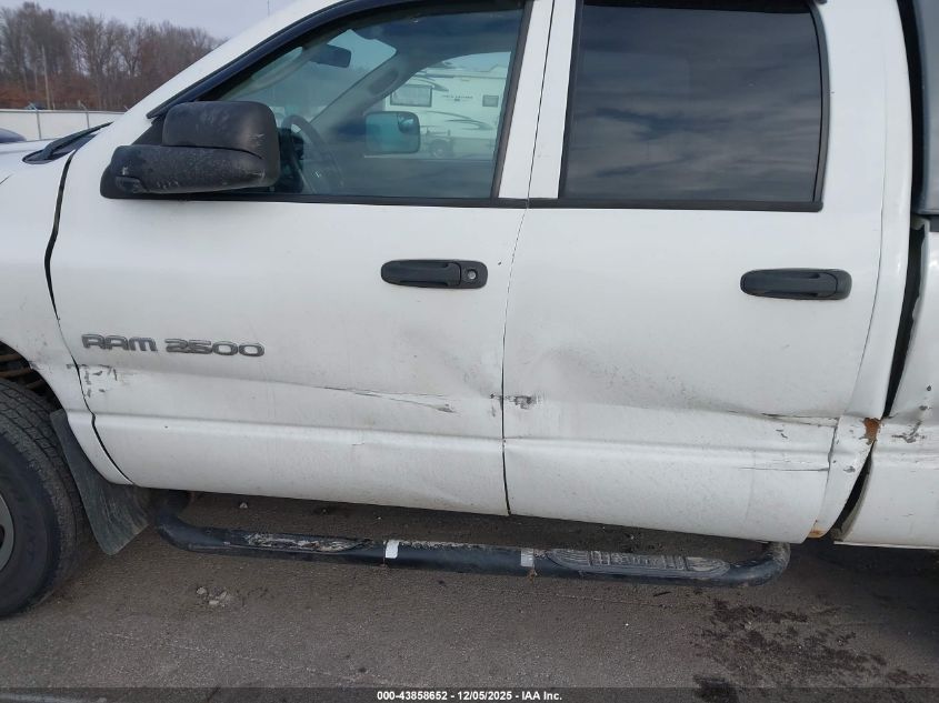 2004 Dodge Ram 2500 Slt/Laramie VIN: 3D7KU28C54G100982 Lot: 43858652