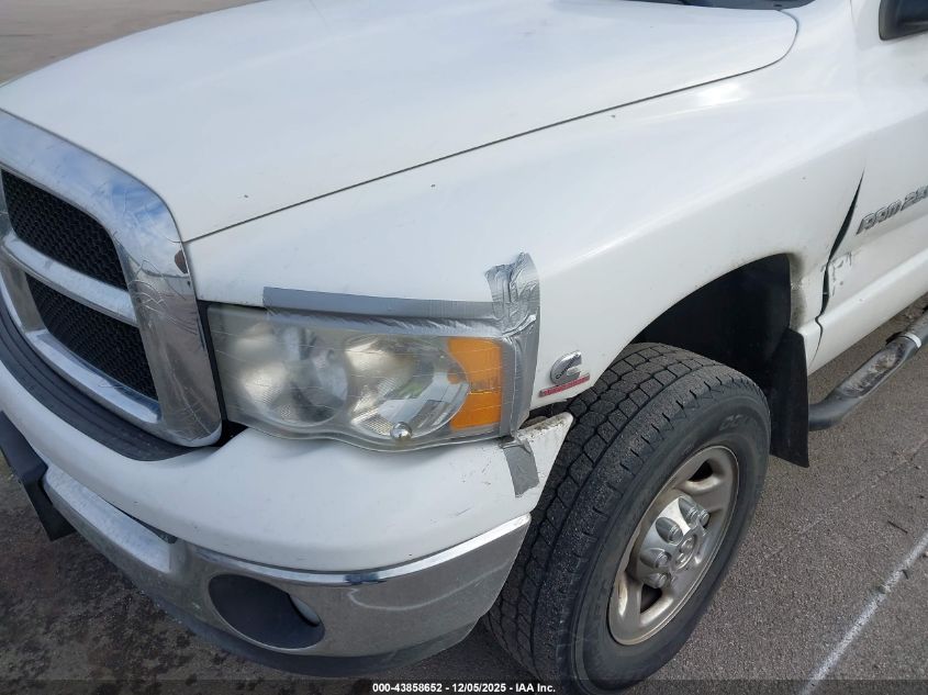 2004 Dodge Ram 2500 Slt/Laramie VIN: 3D7KU28C54G100982 Lot: 43858652