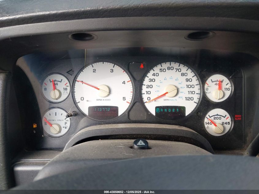 2004 Dodge Ram 2500 Slt/Laramie VIN: 3D7KU28C54G100982 Lot: 43858652