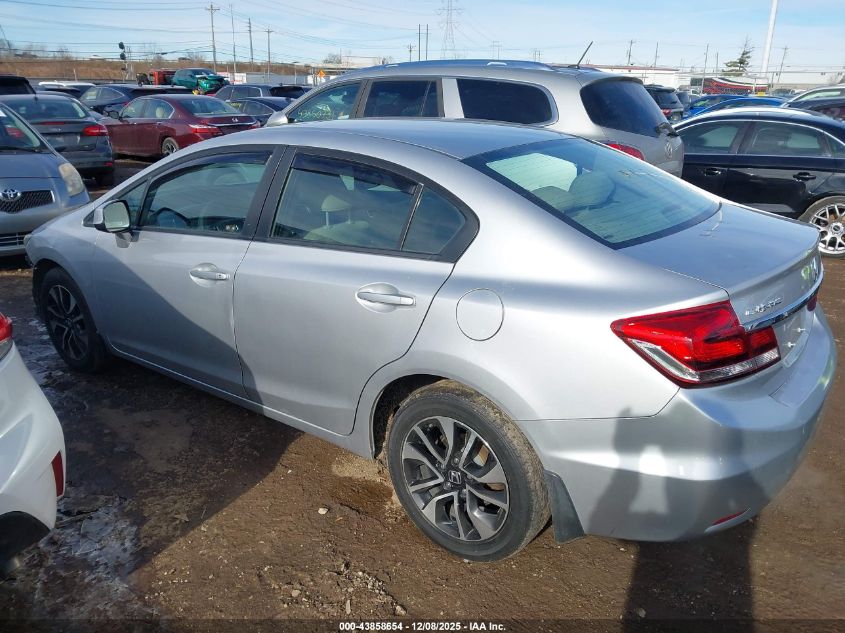 2013 Honda Civic Ex VIN: 19XFB2F89DE044945 Lot: 43858654