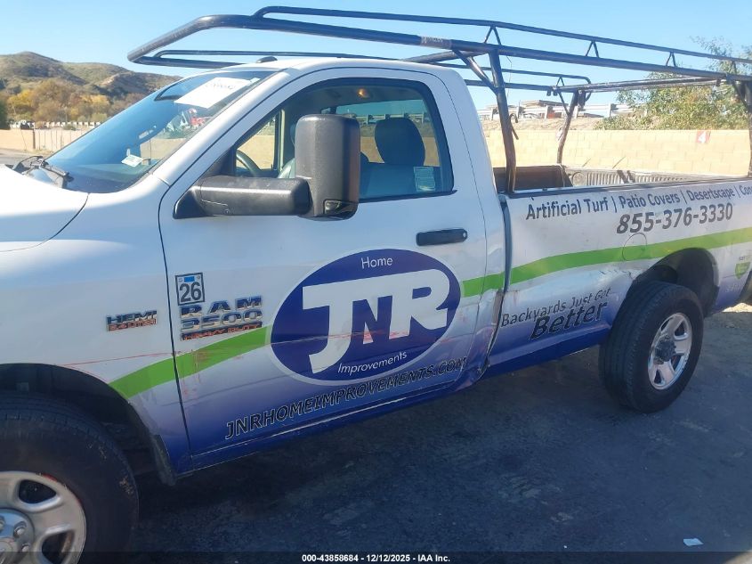 2017 Ram 3500 Tradesman 4X2 8' Box VIN: 3C63R2AJ2HG696719 Lot: 43858684