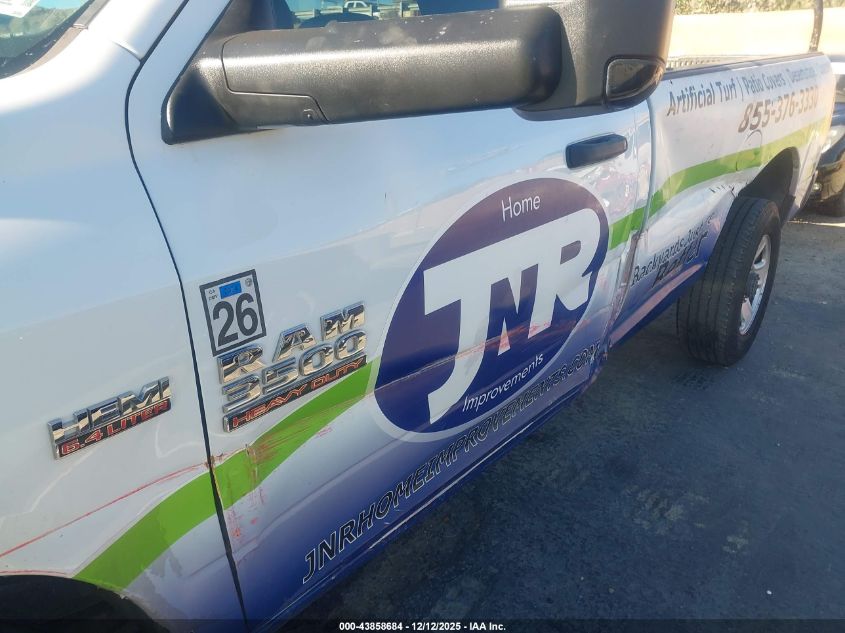 2017 Ram 3500 Tradesman 4X2 8' Box VIN: 3C63R2AJ2HG696719 Lot: 43858684