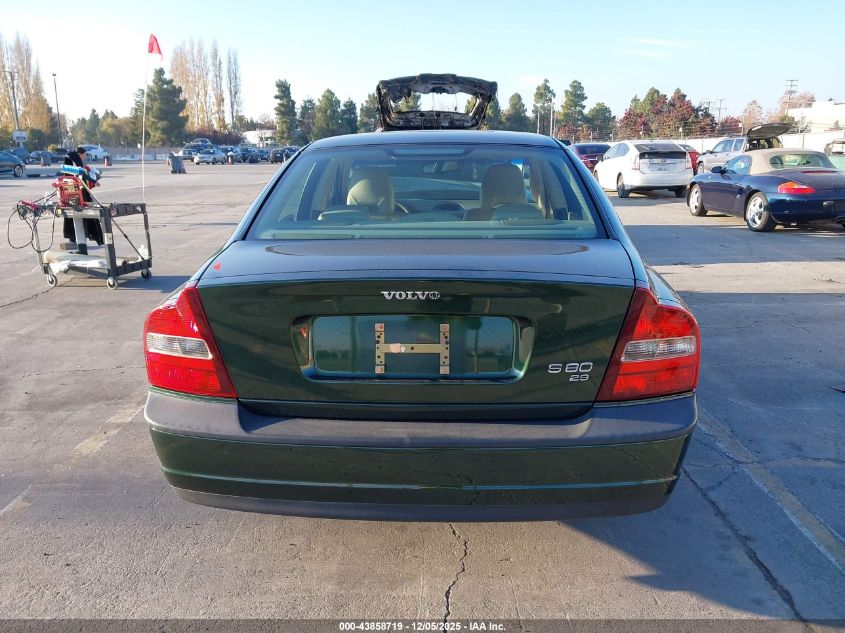 2000 Volvo S80 2.9 VIN: YV1TS94D9Y1088958 Lot: 43858719