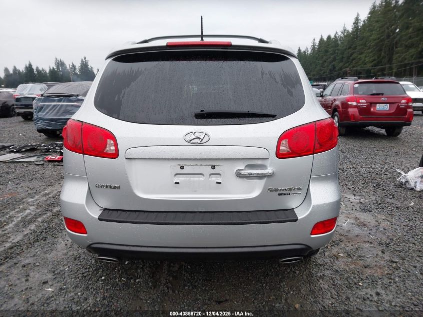 2007 Hyundai Santa Fe Limited/Se VIN: 5NMSH73EX7H009090 Lot: 43858720