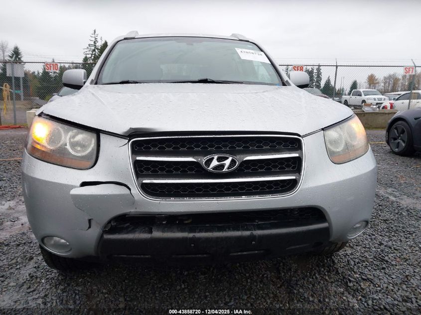 2007 Hyundai Santa Fe Limited/Se VIN: 5NMSH73EX7H009090 Lot: 43858720