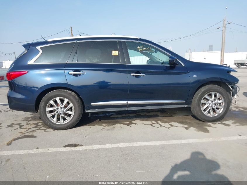2015 Infiniti Qx60 VIN: 5N1AL0MNXFC545806 Lot: 43858742
