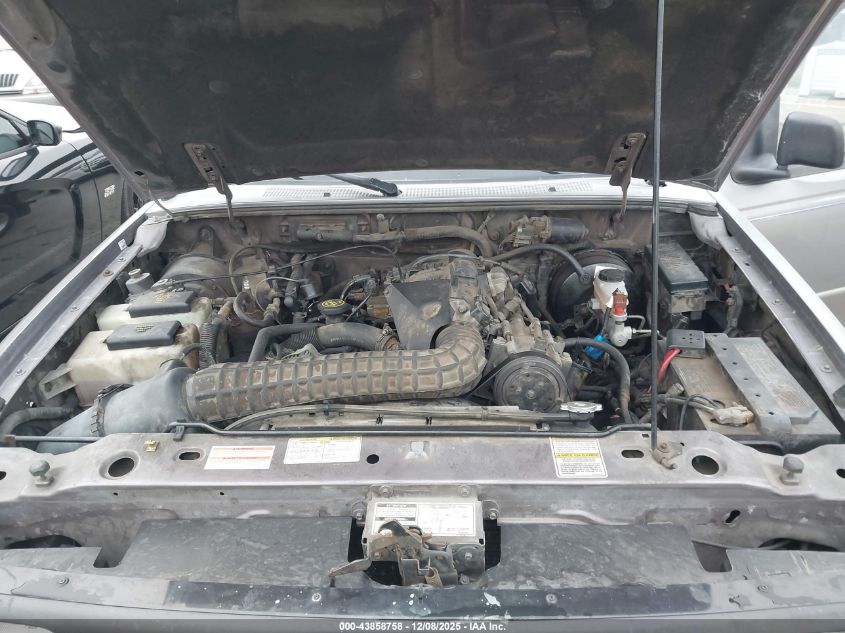 1997 Ford Ranger Splash/Xlt VIN: 1FTCR14X7VPA50344 Lot: 43858758