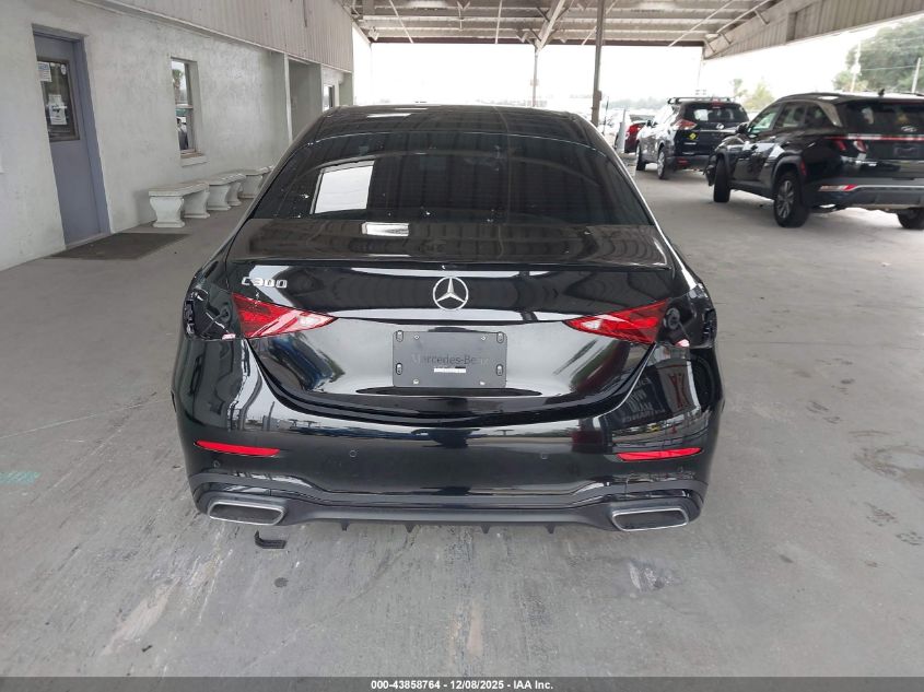 2023 Mercedes-Benz C 300 Sedan VIN: W1KAF4GB7PR124392 Lot: 43858764
