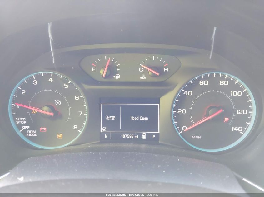 2018 Chevrolet Equinox Lt VIN: 2GNAXSEV8J6233981 Lot: 43858795