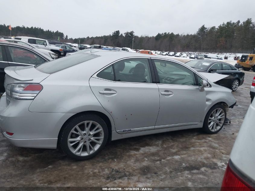 2010 Lexus Hs 250H Premium VIN: JTHBB1BA9A2018449 Lot: 43858796