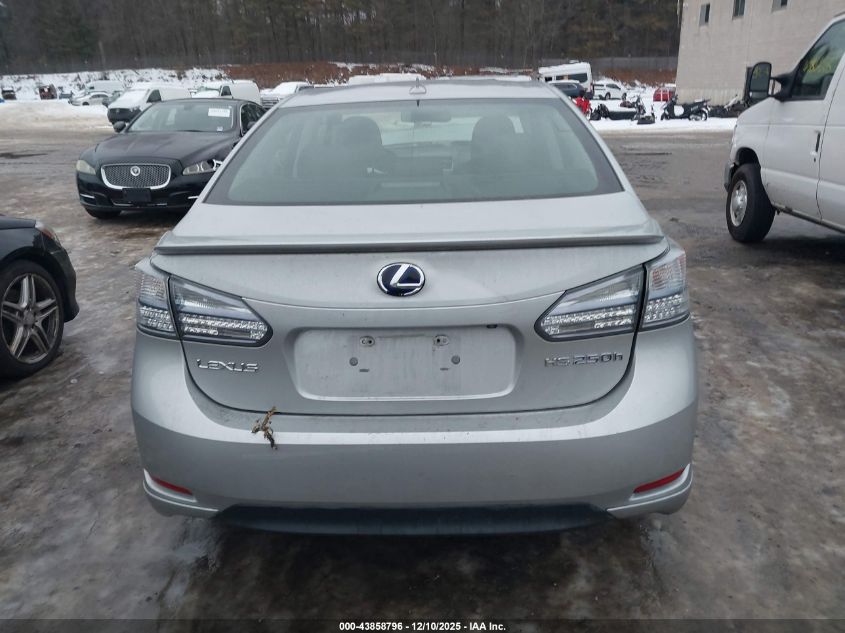 2010 Lexus Hs 250H Premium VIN: JTHBB1BA9A2018449 Lot: 43858796