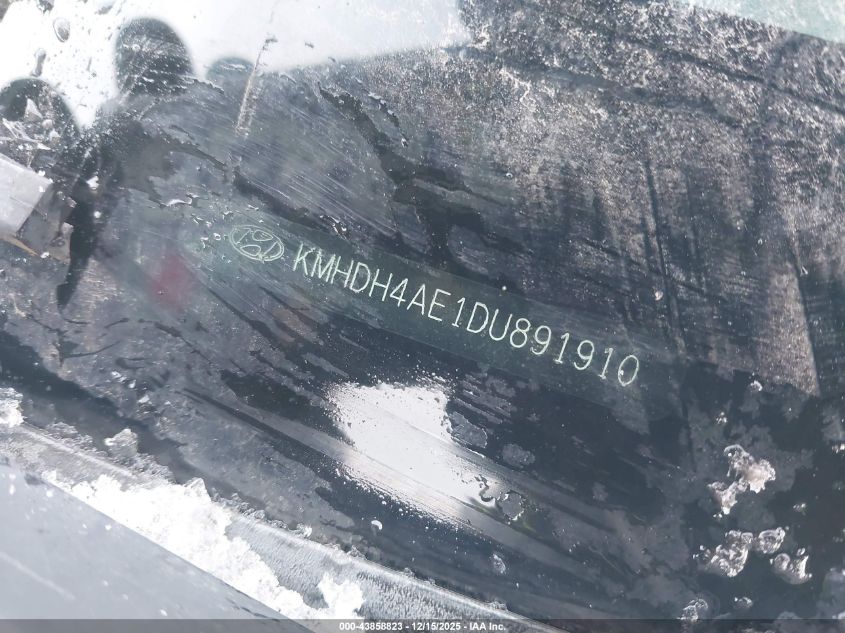 2013 Hyundai Elantra Gls VIN: KMHDH4AE1DU891910 Lot: 43858823