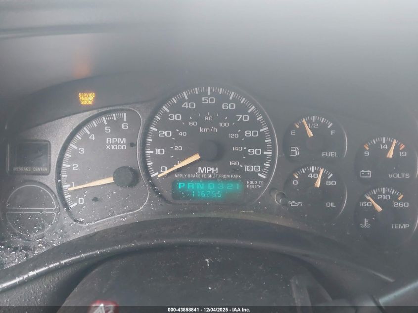 2002 Chevrolet Silverado 1500 VIN: 1GCEC14T12Z113557 Lot: 43858841