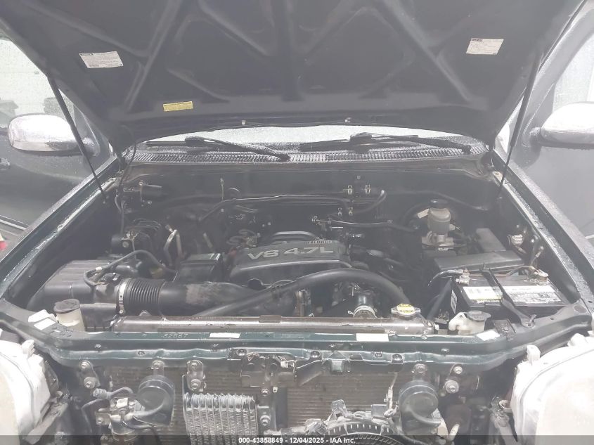 2007 Toyota Sequoia Limited V8 VIN: 5TDBT48A67S286612 Lot: 43858849