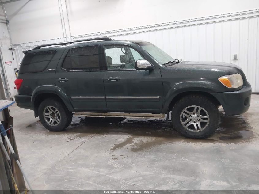 2007 Toyota Sequoia Limited V8 VIN: 5TDBT48A67S286612 Lot: 43858849