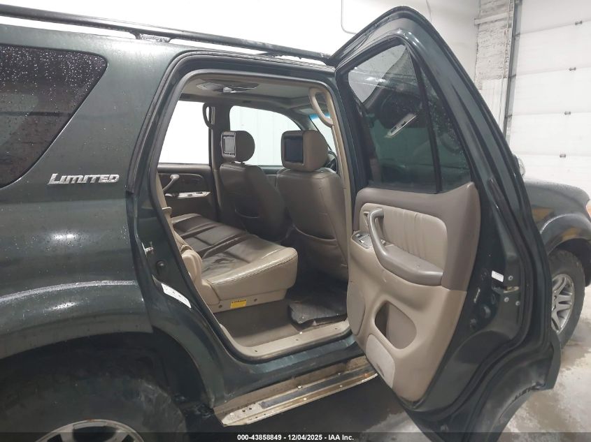 2007 Toyota Sequoia Limited V8 VIN: 5TDBT48A67S286612 Lot: 43858849