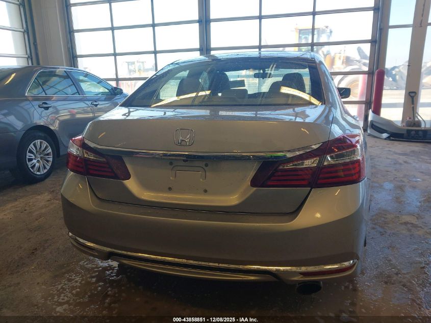 2017 Honda Accord Lx VIN: 1HGCR2F36HA115337 Lot: 43858851