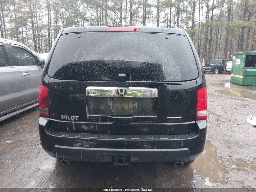 2009 Honda Pilot Ex-L VIN: 5FNYF48679B039376 Lot: 43858859