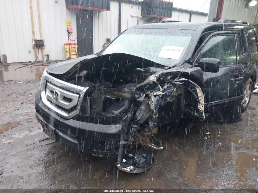 2009 Honda Pilot Ex-L VIN: 5FNYF48679B039376 Lot: 43858859