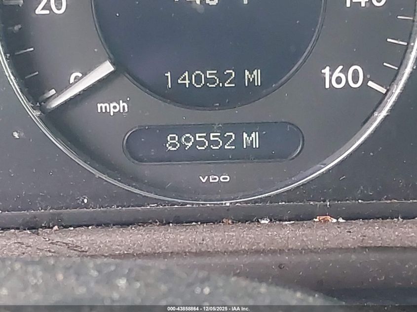 2003 Mercedes-Benz Clk 320 VIN: WDBTJ65J23F042524 Lot: 43858864