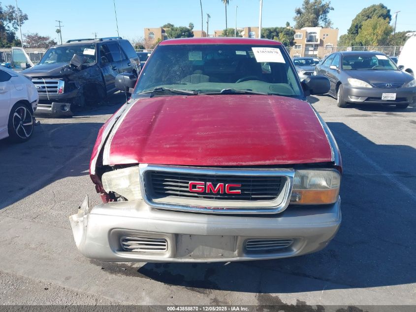 2001 GMC Sonoma Sls VIN: 1GTCS19W118202921 Lot: 43858870