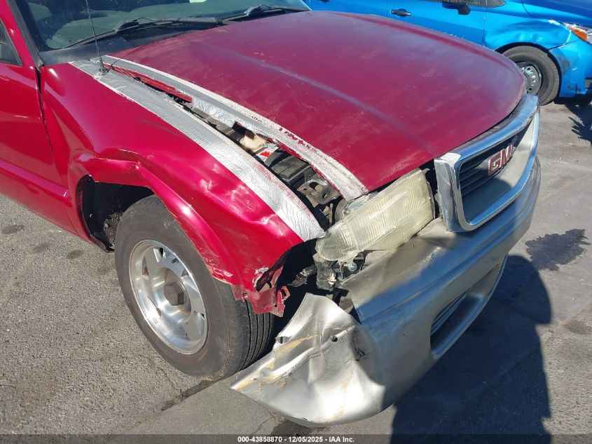 2001 GMC Sonoma Sls VIN: 1GTCS19W118202921 Lot: 43858870