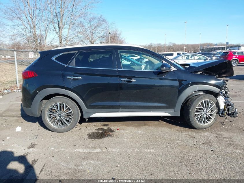 2021 Hyundai Tucson Limited VIN: KM8J33AL6MU375374 Lot: 43858879