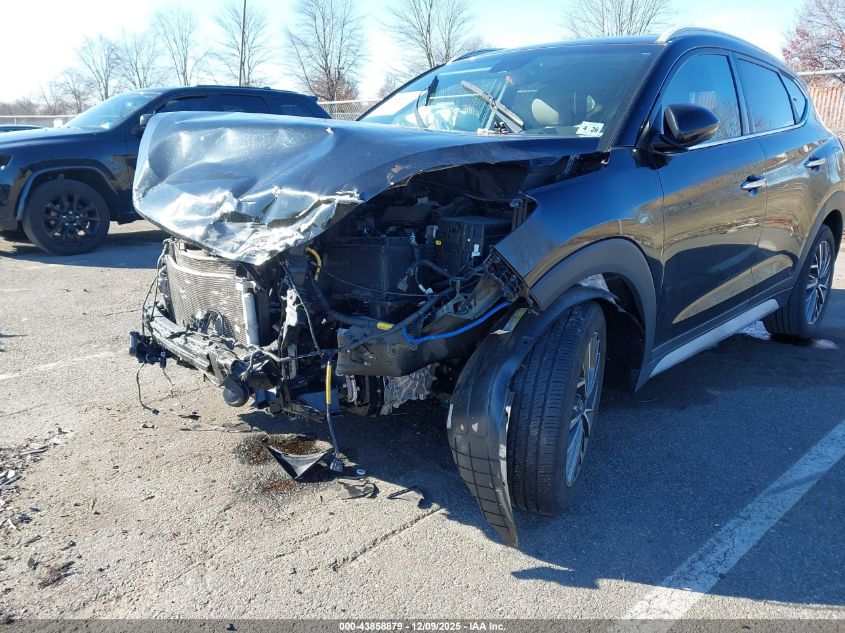 2021 Hyundai Tucson Limited VIN: KM8J33AL6MU375374 Lot: 43858879