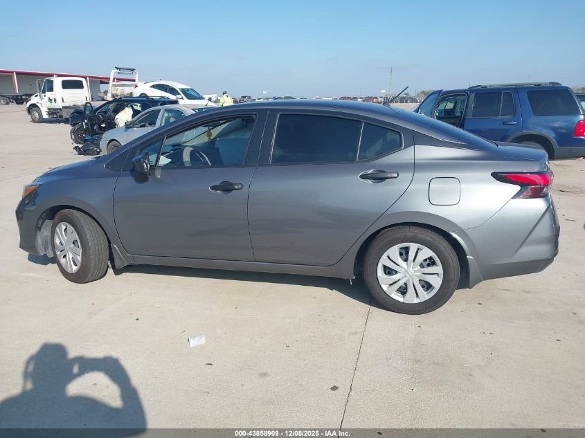 2025 Nissan Versa 1.6 S VIN: 3N1CN8DV6SL850176 Lot: 43858909