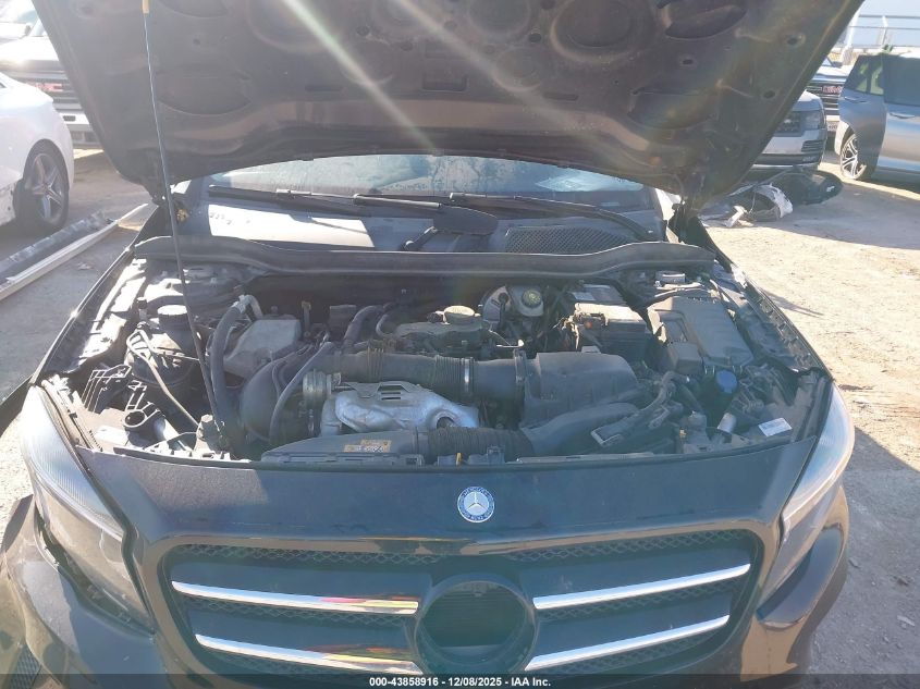 2016 Mercedes-Benz Gla 250 VIN: WDCTG4EBXGJ226314 Lot: 43858916