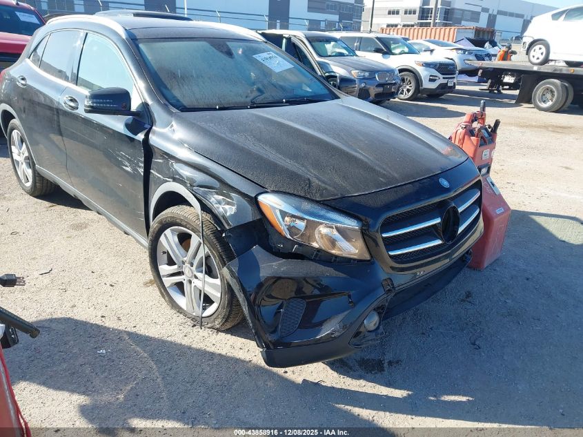 2016 Mercedes-Benz Gla 250 VIN: WDCTG4EBXGJ226314 Lot: 43858916