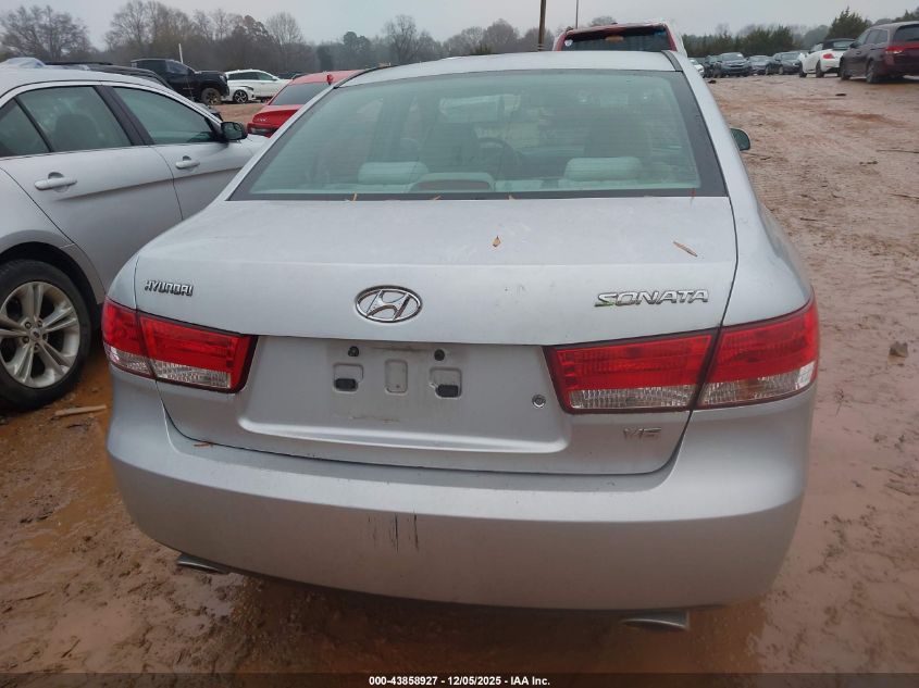 2007 Hyundai Sonata Limited/Se V6 VIN: 5NPEU46F57H158733 Lot: 43858927