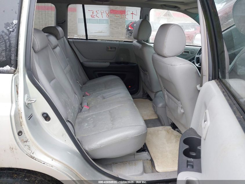 2004 Toyota Highlander V6 VIN: JTEEP21A840006683 Lot: 43858935