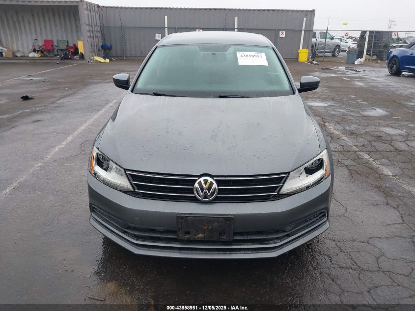 2017 Volkswagen Jetta 1.4T S VIN: 3VW2B7AJXHM292541 Lot: 43858951