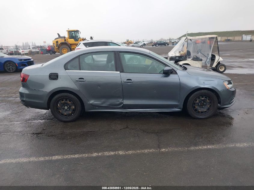 2017 Volkswagen Jetta 1.4T S VIN: 3VW2B7AJXHM292541 Lot: 43858951