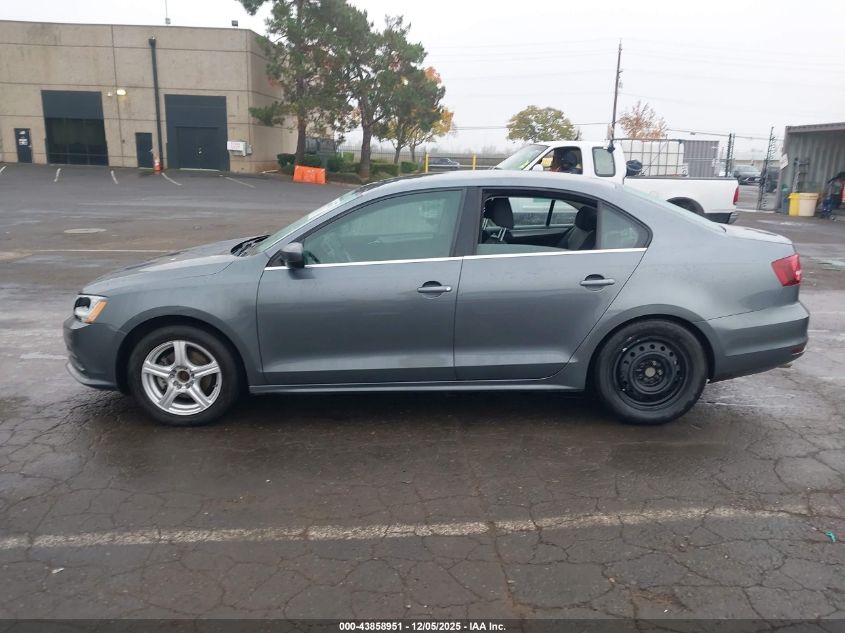 2017 Volkswagen Jetta 1.4T S VIN: 3VW2B7AJXHM292541 Lot: 43858951