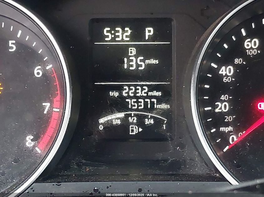 2017 Volkswagen Jetta 1.4T S VIN: 3VW2B7AJXHM292541 Lot: 43858951