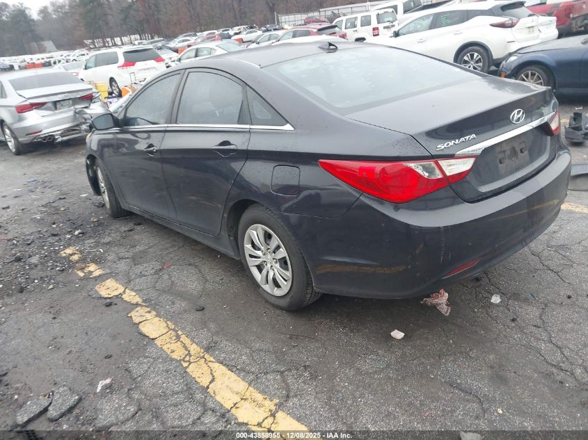 2011 Hyundai Sonata Gls VIN: 5NPEB4AC5BH065531 Lot: 43858955