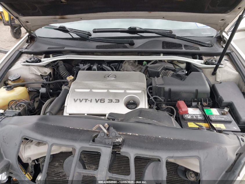 2004 Lexus Es 330 VIN: JTHBA30G540019457 Lot: 43858980