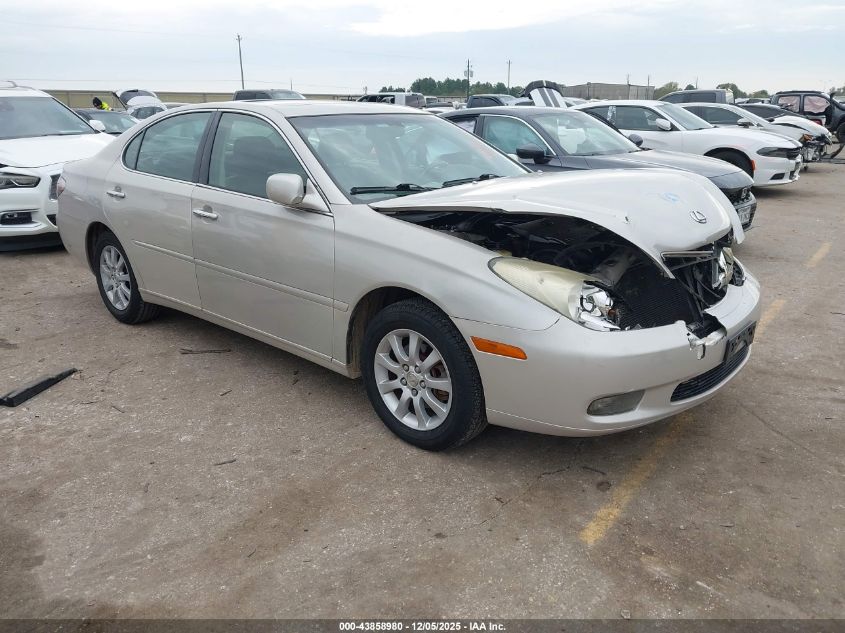 2004 Lexus Es 330 VIN: JTHBA30G540019457 Lot: 43858980